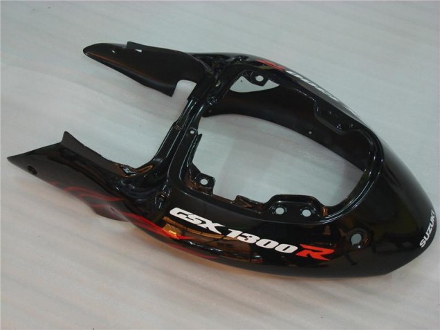 Schwarz rote Flamme GSXR 1300 Hayabusa 96-07 Verkleidung Schwarz rote Flamme GSXR 1300 Hayabusa 96-07 Verkleidung