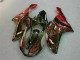 Schwarz rote Flamme ZX6R 07-08 Verkleidungen Schwarz rote Flamme ZX6R 07-08 Verkleidungen