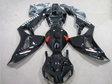 Schwarz roter Fireblade Aufkleber CBR 1000 RR 06-07 Verkleidungen