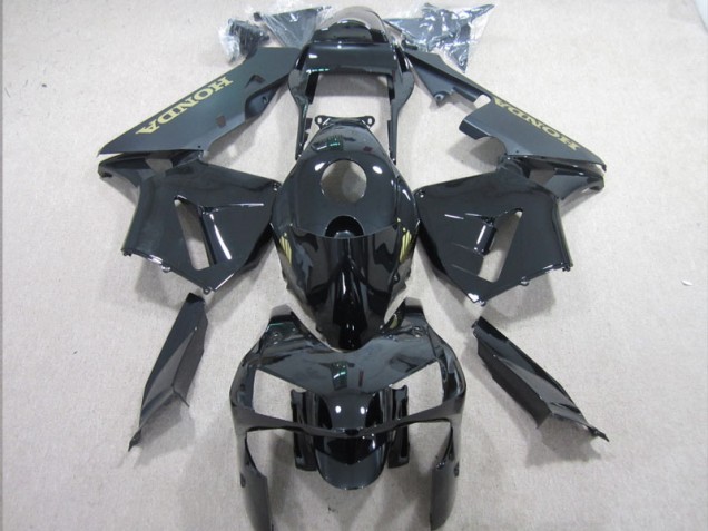 Schwarz und Gold Aufkleber CBR 600 RR 03-04 Vollverkleidung Schwarz und Gold Aufkleber CBR 600 RR 03-04 Vollverkleidung