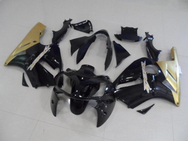 Schwarz und Gold ZX12R 02-06 Verkleidungen