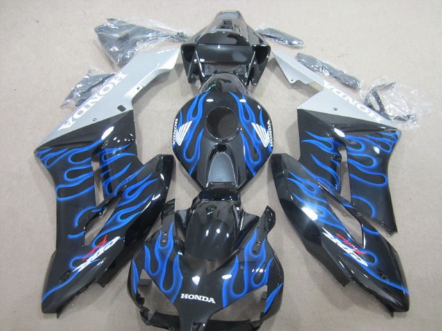 Schwarze Blau Flamme CBR 1000 RR 04-05 Verkleidungen Schwarze Blau Flamme CBR 1000 RR 04-05 Verkleidungen