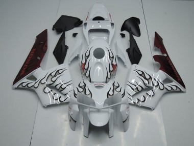 Schwarze Flamme CBR 600 RR 05-06 Verkleidungen