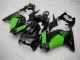 Schwarzer Grün Ninja EX250 08-12 Verkleidungen