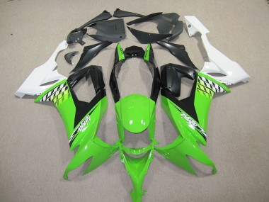 Schwarzer Grün Ninja ZX10R 08-10 Verkleidungen