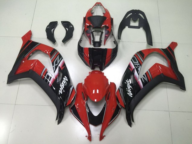 Schwarzer Roter Ninja ZX10R 16-19 Verkleidungen Schwarzer Roter Ninja ZX10R 16-19 Verkleidungen