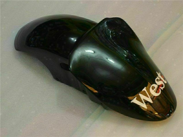Schwarzer West Ninja ZX6R 00-02 Verkleidungen