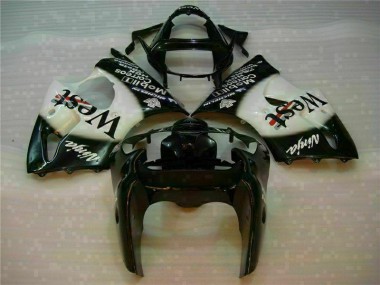 Schwarzer West Ninja ZX6R 00-02 Verkleidungen