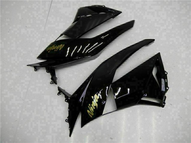Schwarzgold Ninja ZX6R 09-12 Verkleidungen Schwarzgold Ninja ZX6R 09-12 Verkleidungen