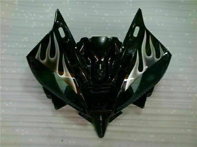 Silber Flamme Schwarz R6 06-07 Verkleidungen