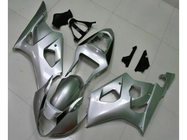 Silber GSXR 1000 K3 03-04 Verkleidungen Komplett Sets
