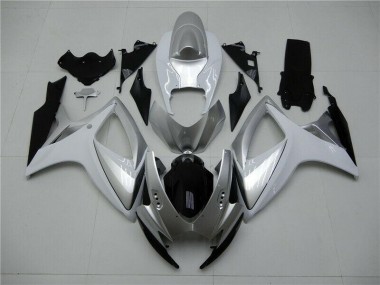 Silber GSXR 600 / 750 K6 06-07 Verkleidung