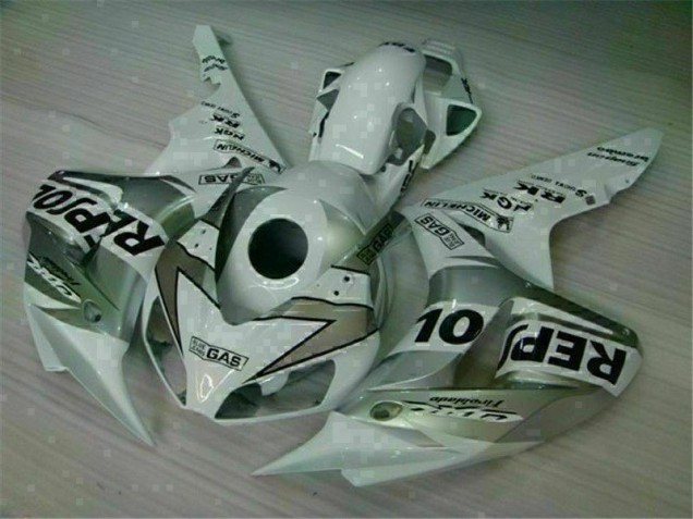 Silber Repsol CBR 1000 RR 04-05 Verkleidung Silber Repsol CBR 1000 RR 04-05 Verkleidung