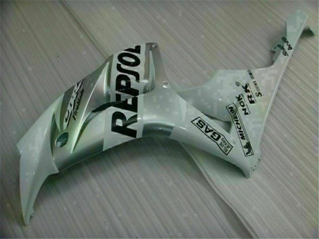 Silber Repsol CBR 1000 RR 04-05 Verkleidung Silber Repsol CBR 1000 RR 04-05 Verkleidung