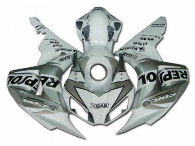 Silber Repsol CBR 1000 RR 04-05 Verkleidung