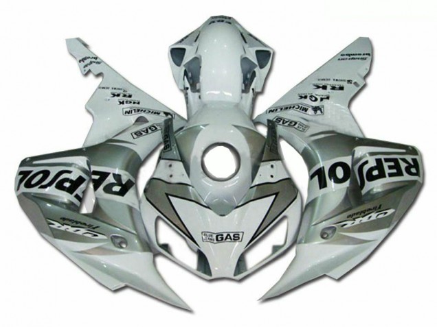 Silber Repsol CBR 1000 RR 04-05 Verkleidung Silber Repsol CBR 1000 RR 04-05 Verkleidung
