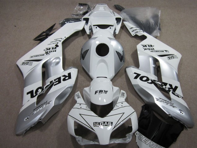 Silber Repsol CBR 1000 RR 04-05 Verkleidungen Silber Repsol CBR 1000 RR 04-05 Verkleidungen