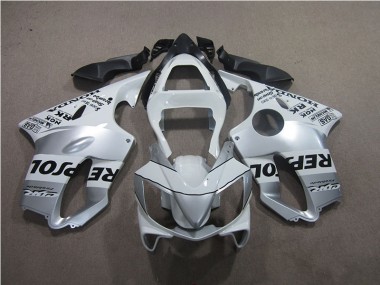 Silber Repsol CBR 600 F4i 01-03 Verkleidungen