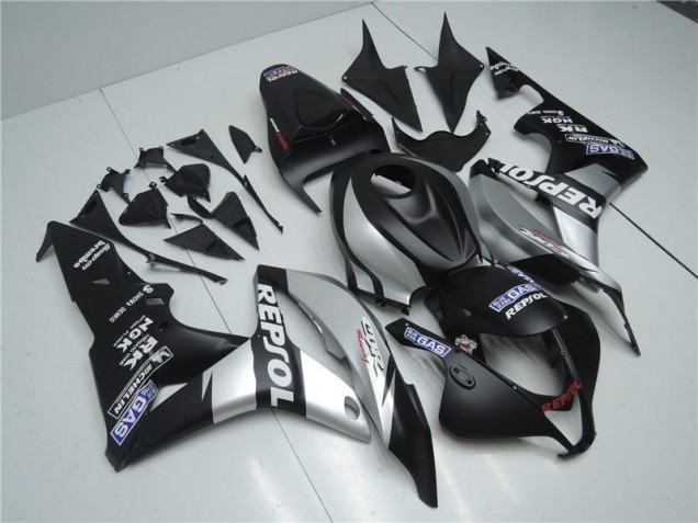 Silber Repsol Schwarz CBR 600 RR 07-08 Verkleidungen