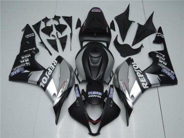 Silber Repsol Schwarz CBR 600 RR 07-08 Verkleidungen
