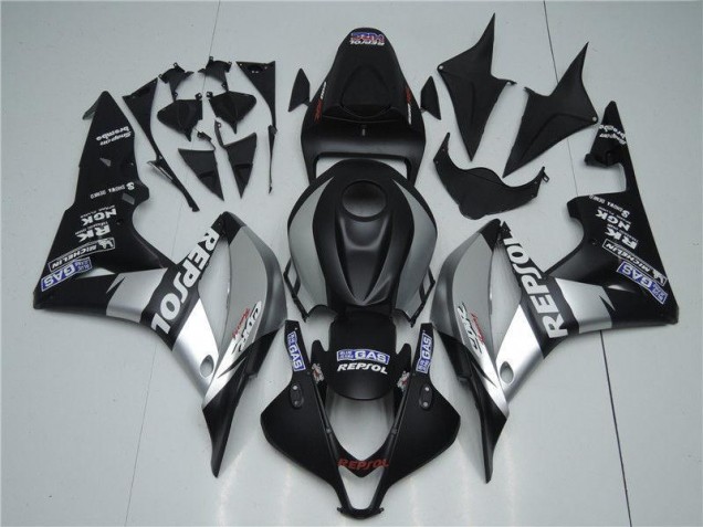 Silber Repsol Schwarz CBR 600 RR 07-08 Verkleidungen