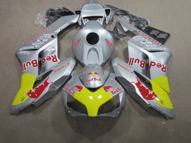 Silber Rot Bull CBR 1000 RR 04-05 Verkleidungen