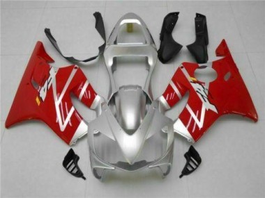 Silber Rot CBR 600 F4i 01-03 Verkleidungen