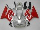 Silber Rot CBR 600 F4i 01-03 Verkleidungen