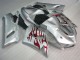 Silber Rot Flammen ZX6R 05-06 Verkleidungen Silber Rot Flammen ZX6R 05-06 Verkleidungen