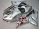 Silber Rot Flammen ZX6R 05-06 Verkleidungen Silber Rot Flammen ZX6R 05-06 Verkleidungen