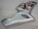 Silber Rot Flammen ZX6R 05-06 Verkleidungen Silber Rot Flammen ZX6R 05-06 Verkleidungen