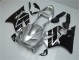 Silber Schwarz CBR 600 F4i 01-03 Verkleidungen