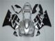 Silber Schwarz CBR 600 F4i 01-03 Verkleidungen