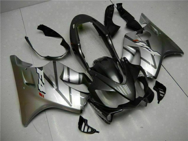 Silber Schwarz CBR 600 F4i 04-07 Verkleidungen Silber Schwarz CBR 600 F4i 04-07 Verkleidungen