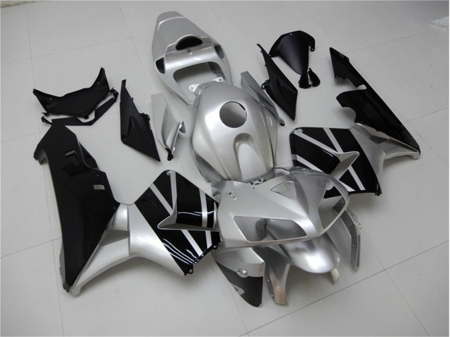 Silber Schwarz CBR 600 RR 05-06 Verkleidungen Silber Schwarz CBR 600 RR 05-06 Verkleidungen
