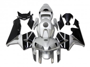 Silber Schwarz CBR 600 RR 05-06 Verkleidungen