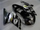 Silber Schwarz GSXR 1000 K1 00-02 Verkleidungen