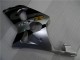 Silber Schwarz GSXR 1000 K1 00-02 Verkleidungen