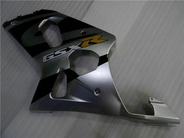 Silber Schwarz GSXR 1000 K1 00-02 Verkleidungen