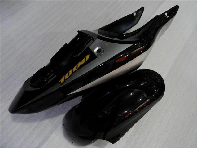 Silber Schwarz GSXR 1000 K1 00-02 Verkleidungen