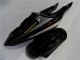Silber Schwarz GSXR 1000 K1 00-02 Verkleidungen