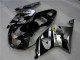 Silber Schwarz GSXR 1000 K1 00-02 Verkleidungen