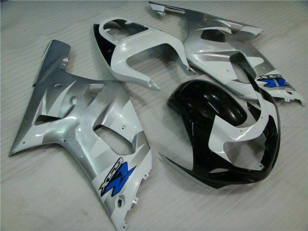 Silber Schwarz GSXR 600 / 750 K1 K2 K3 01-03 Verkleidung