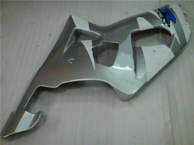 Silber Schwarz GSXR 600 / 750 K1 K2 K3 01-03 Verkleidung