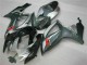 Silber Schwarz GSXR 600 / 750 K6 06-07 Verkleidungen