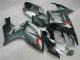 Silber Schwarz GSXR 600 / 750 K6 06-07 Verkleidungen