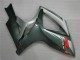 Silber Schwarz GSXR 600 / 750 K6 06-07 Verkleidungen