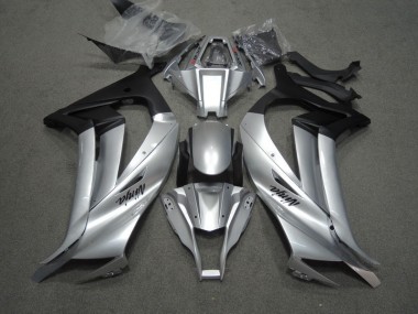 Silber Schwarz Ninja ZX10R 11-15 Verkleidungen