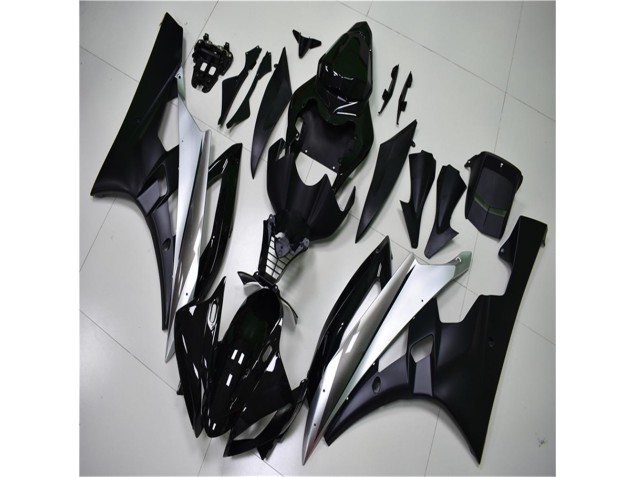 Silber Schwarz R6 06-07 Verkleidung Silber Schwarz R6 06-07 Verkleidung