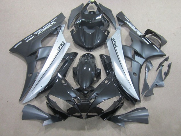 Silber Schwarz R6 06-07 Verkleidungen Silber Schwarz R6 06-07 Verkleidungen